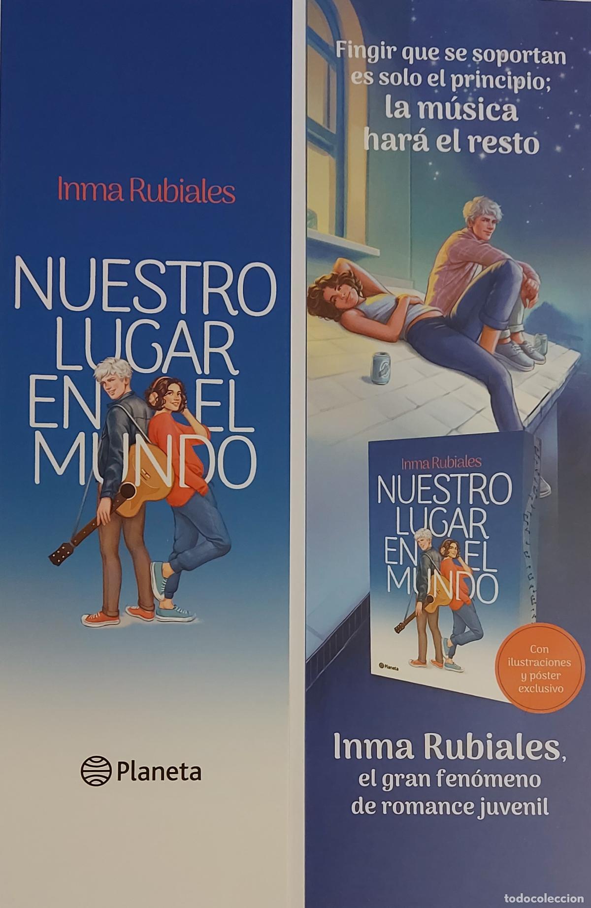 Coleccionismo Marcap&aacute;ginas: MARCAPAGINAS - PLANETA - NUESTRO LUGAR EN EL MUNDO - INMA RUBIALES