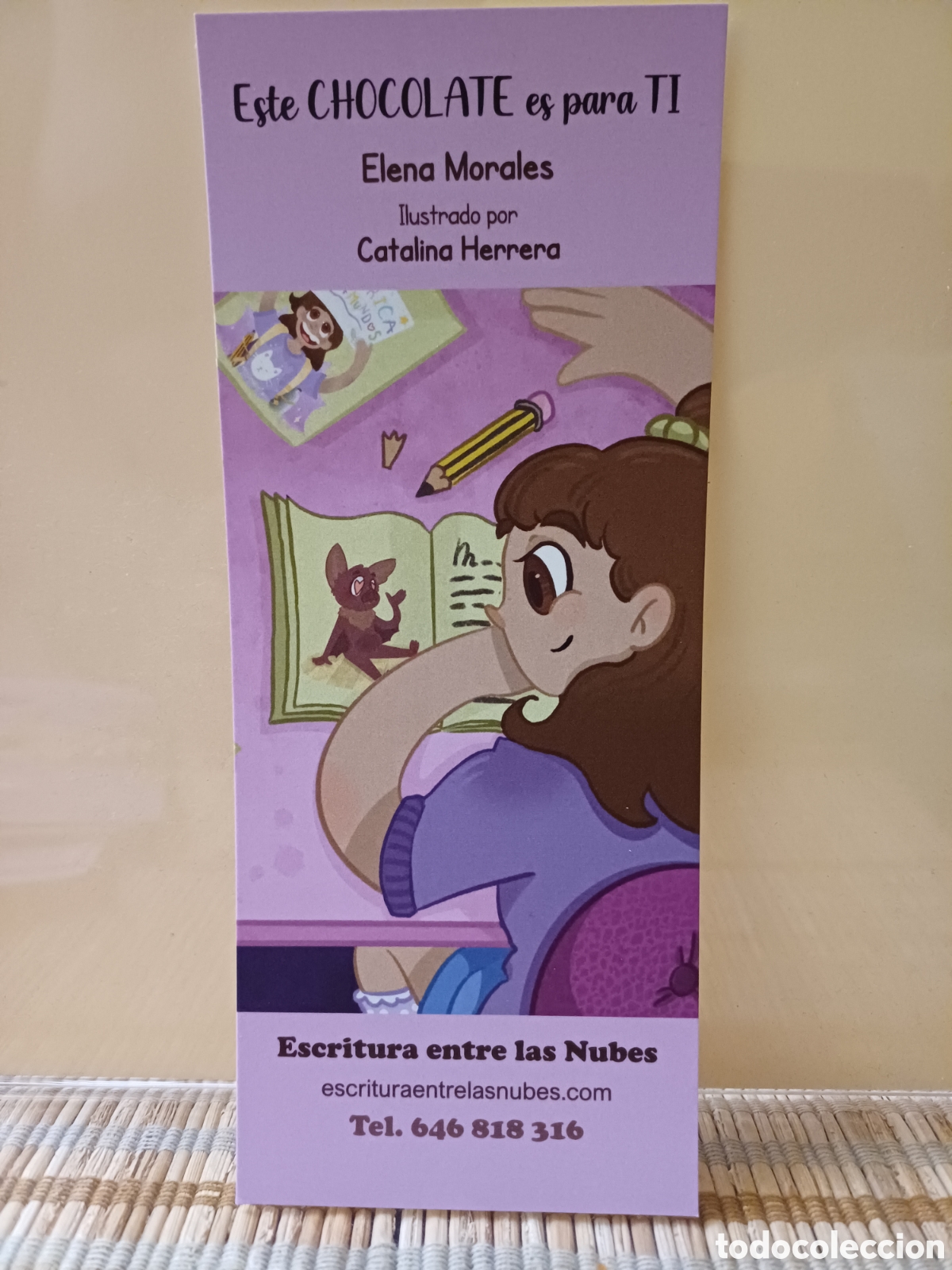 Coleccionismo marcap&aacute;ginas: Marcap&aacute;ginas Este chocolete es para ti - Foto 1