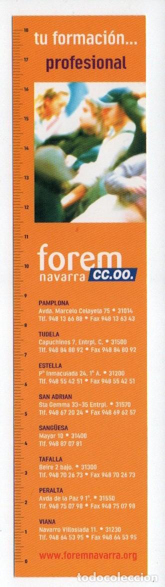 Coleccionismo marcap&aacute;ginas: MARCAPAGINAS, FOREM NAVARRA... CC.OO. COMISIONES OBRERAS - Foto 2