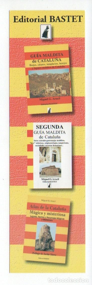 Coleccionismo marcap&aacute;ginas: MARCAPAGINAS, EDITORIAL BASTET. VARIOS TITULOS. - Foto 1