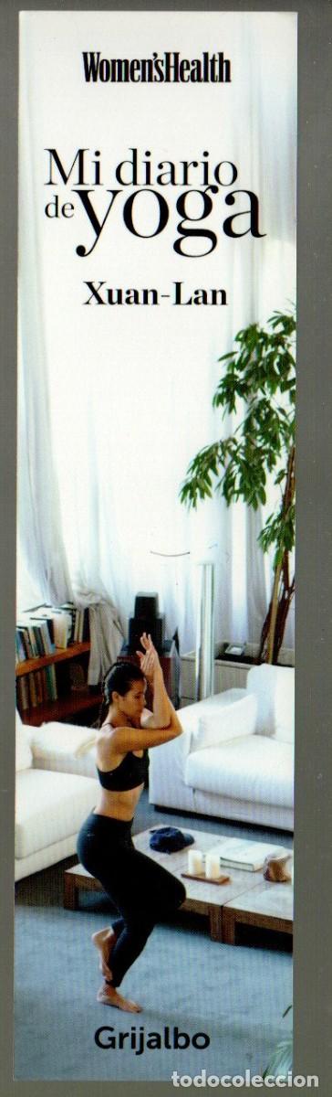 Sammeln von Lesezeichen: MARCAPAGINAS, MI DIARIO DE YOGA. XUAN-LAN. GRIJALBO.