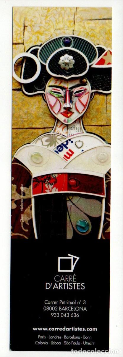 Sammeln von Lesezeichen: MARCAPAGINAS, REGALA ARTE. CARR&Eacute; D'ARTISTES