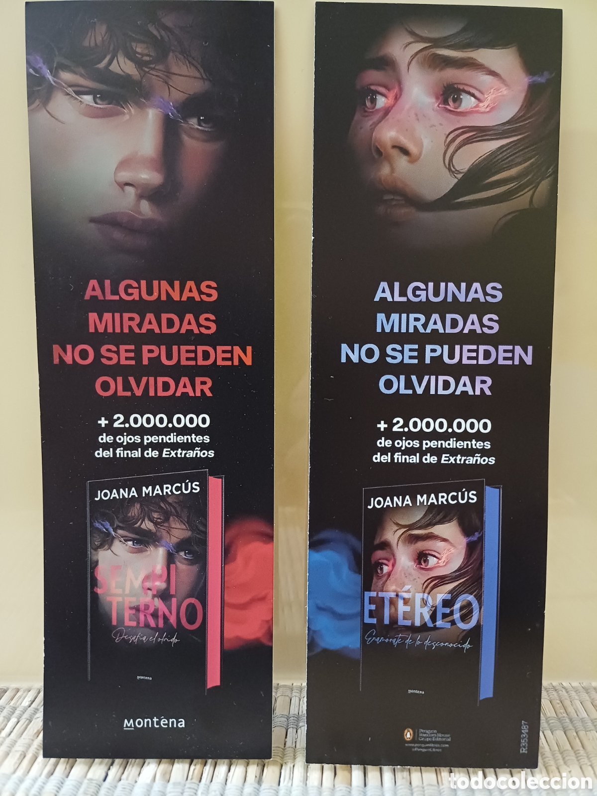 Sammeln von Lesezeichen: Marcap&aacute;ginas Algunas miradas no se pueden olvidar