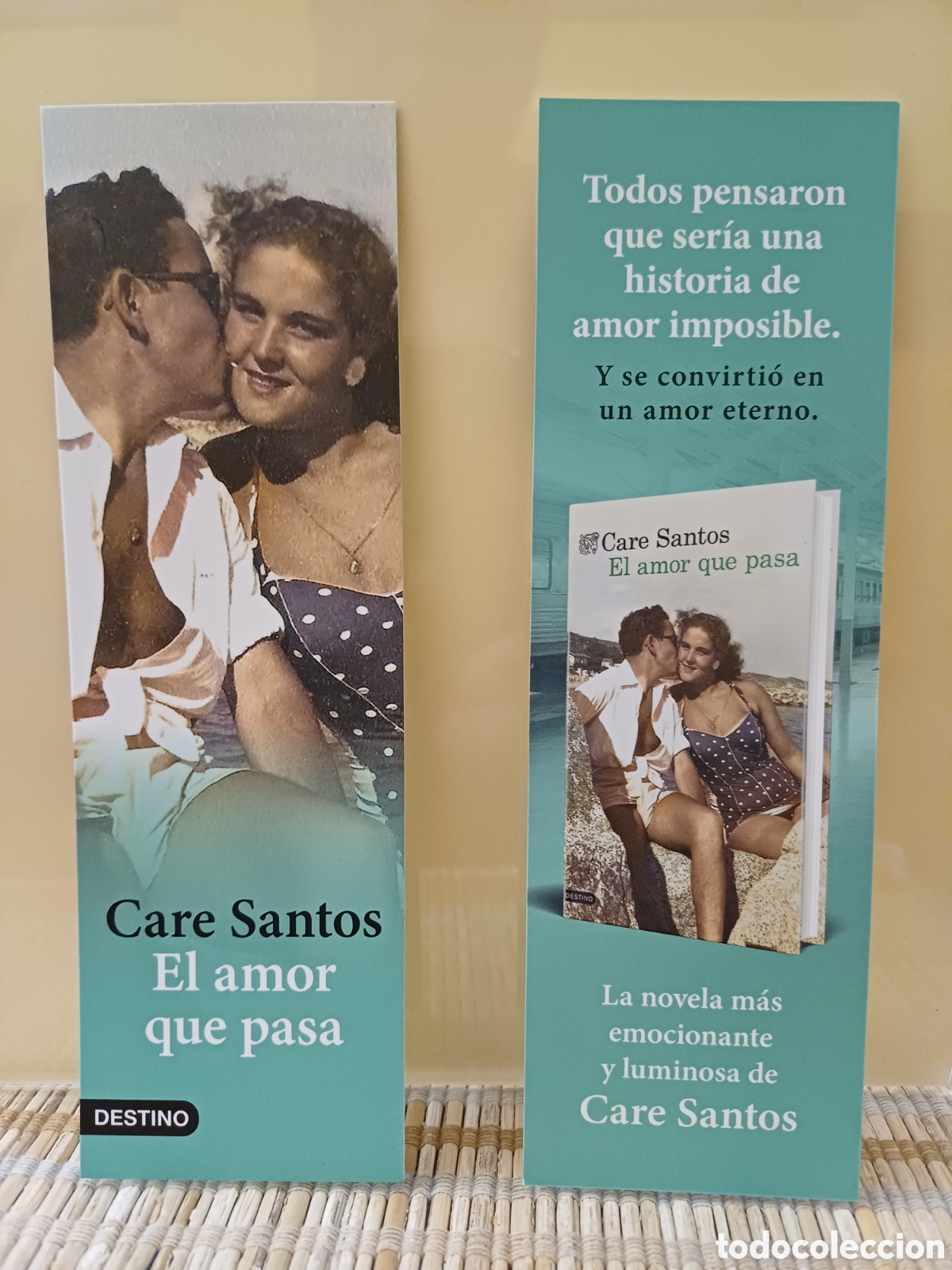 Coleccionismo marcap&aacute;ginas: Marcap&aacute;ginas El amor que pasa - Foto 1