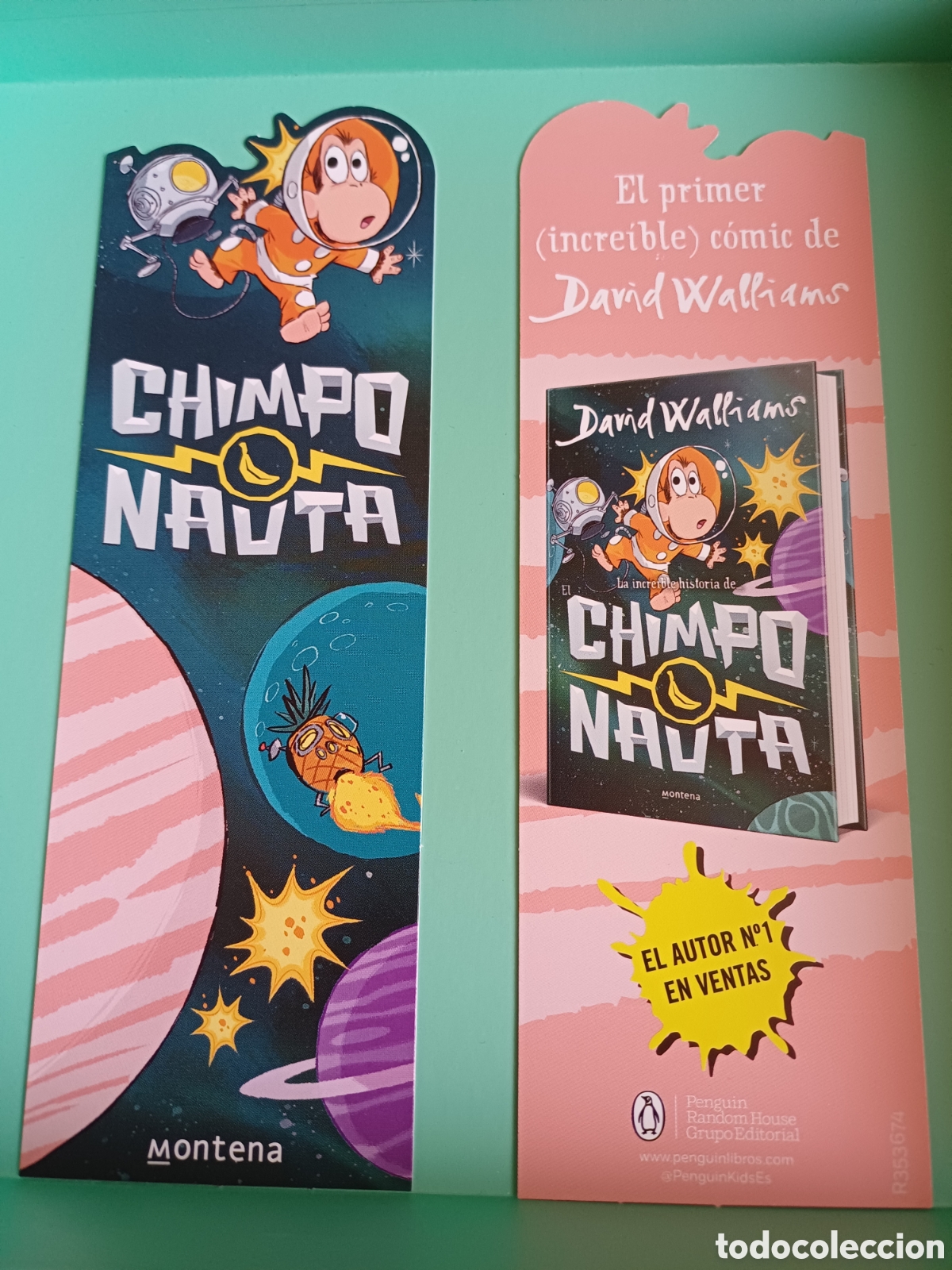 Coleccionismo marcap&aacute;ginas: Marcap&aacute;ginas Chimpo Nauta - Foto 1