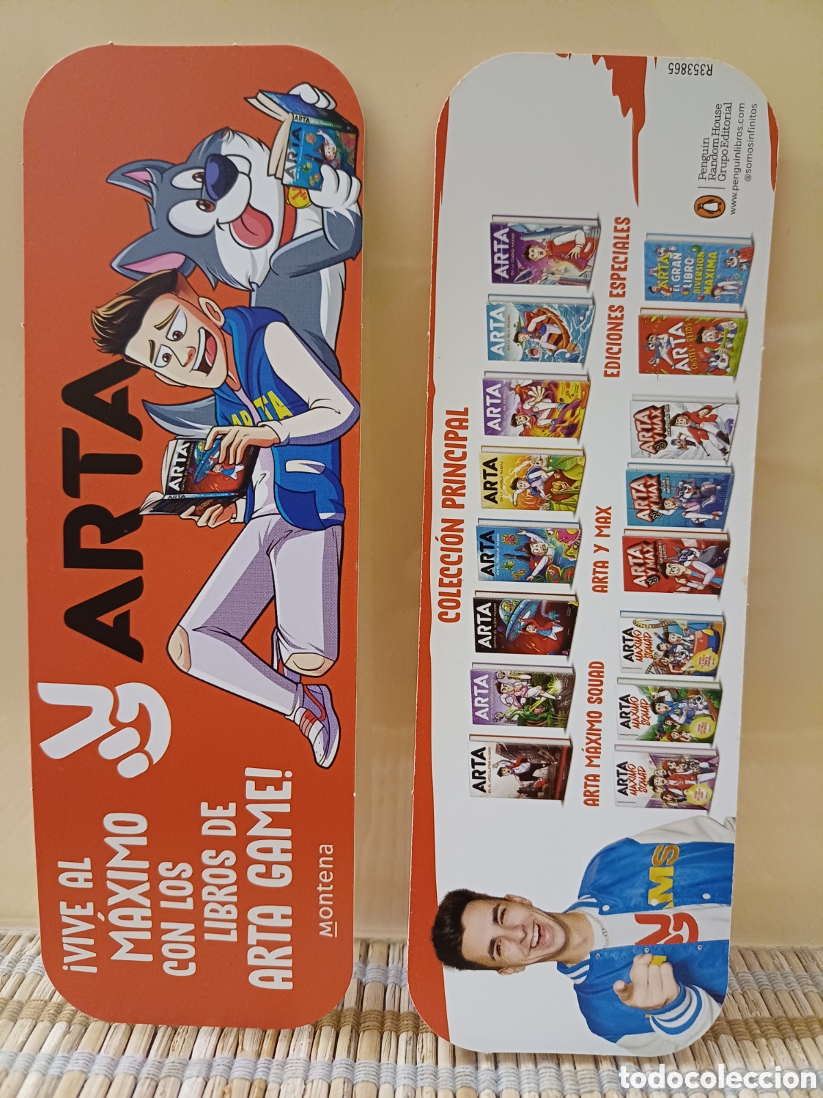 Coleccionismo marcap&aacute;ginas: Marcap&aacute;ginas Arta Game - Foto 1