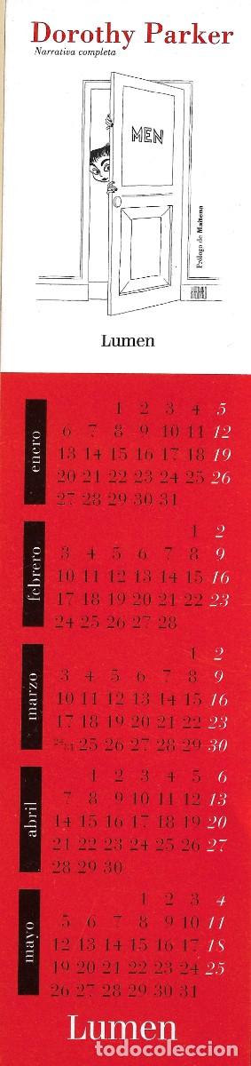 Collectionnisme Marque-pages: PUNTO DE LIBRO DEDICADO A DOROTHY PARKER, PERSONAJE DE COMIC