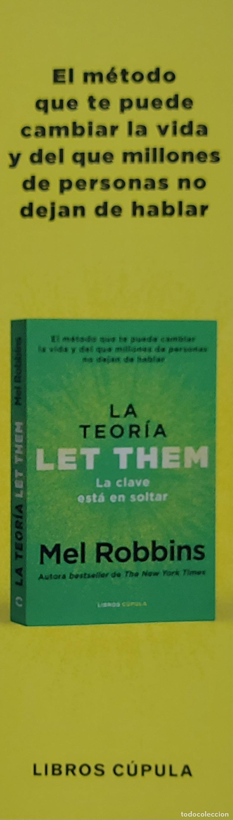 Coleccionismo marcap&aacute;ginas: MARCAP&Aacute;GINAS - LIBROS CUPULA - LA TEORIA - LET THEM - Foto 1
