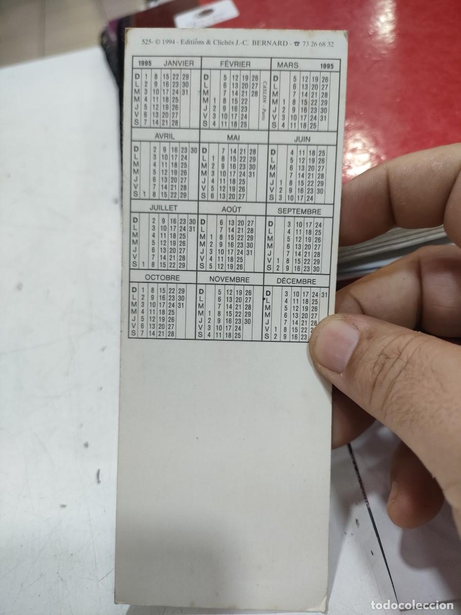 Coleccionismo marcap&aacute;ginas: Marcap&aacute;ginas Calendario 1995 - Foto 2