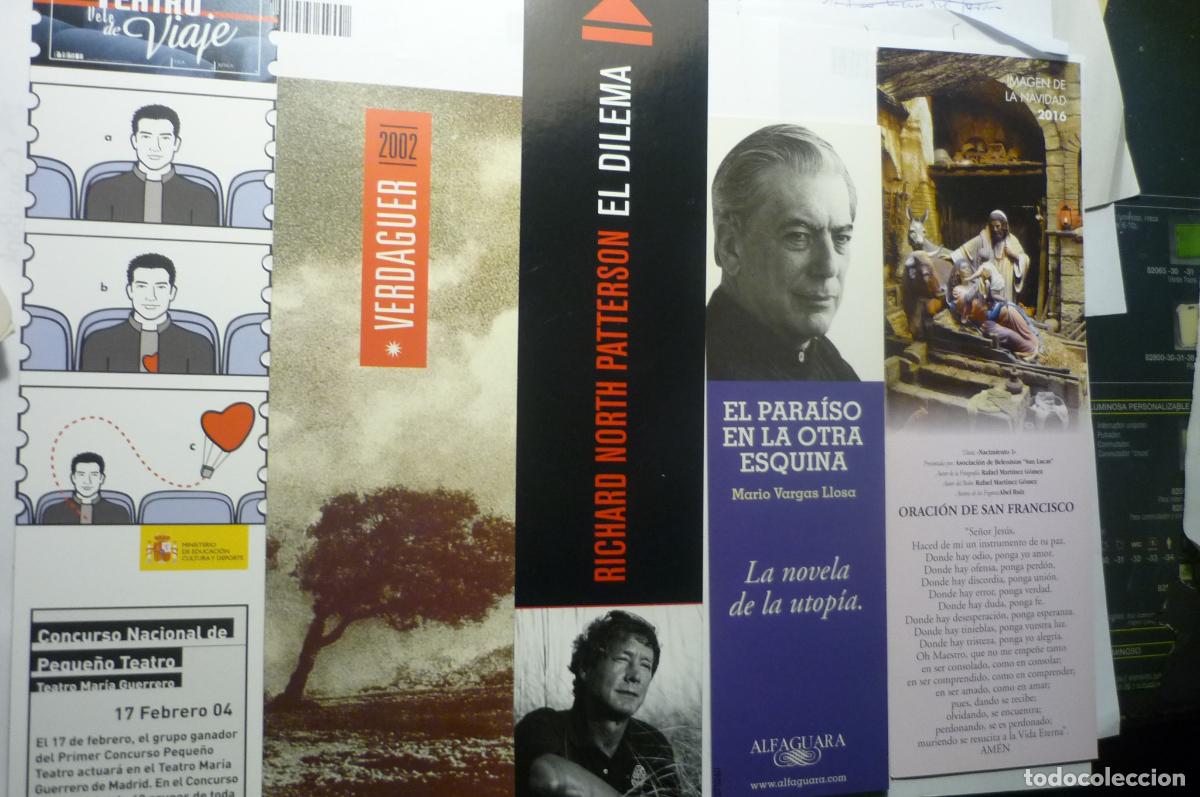 Coleccionismo marcap&aacute;ginas: lote marcapaginas variadas - Foto 1