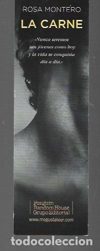 Coleccionismo marcap&aacute;ginas: MARCAP&Aacute;GINAS EDICI&Oacute;N DE ME GUSTA LEER TITULO LA CARNE - Foto 1