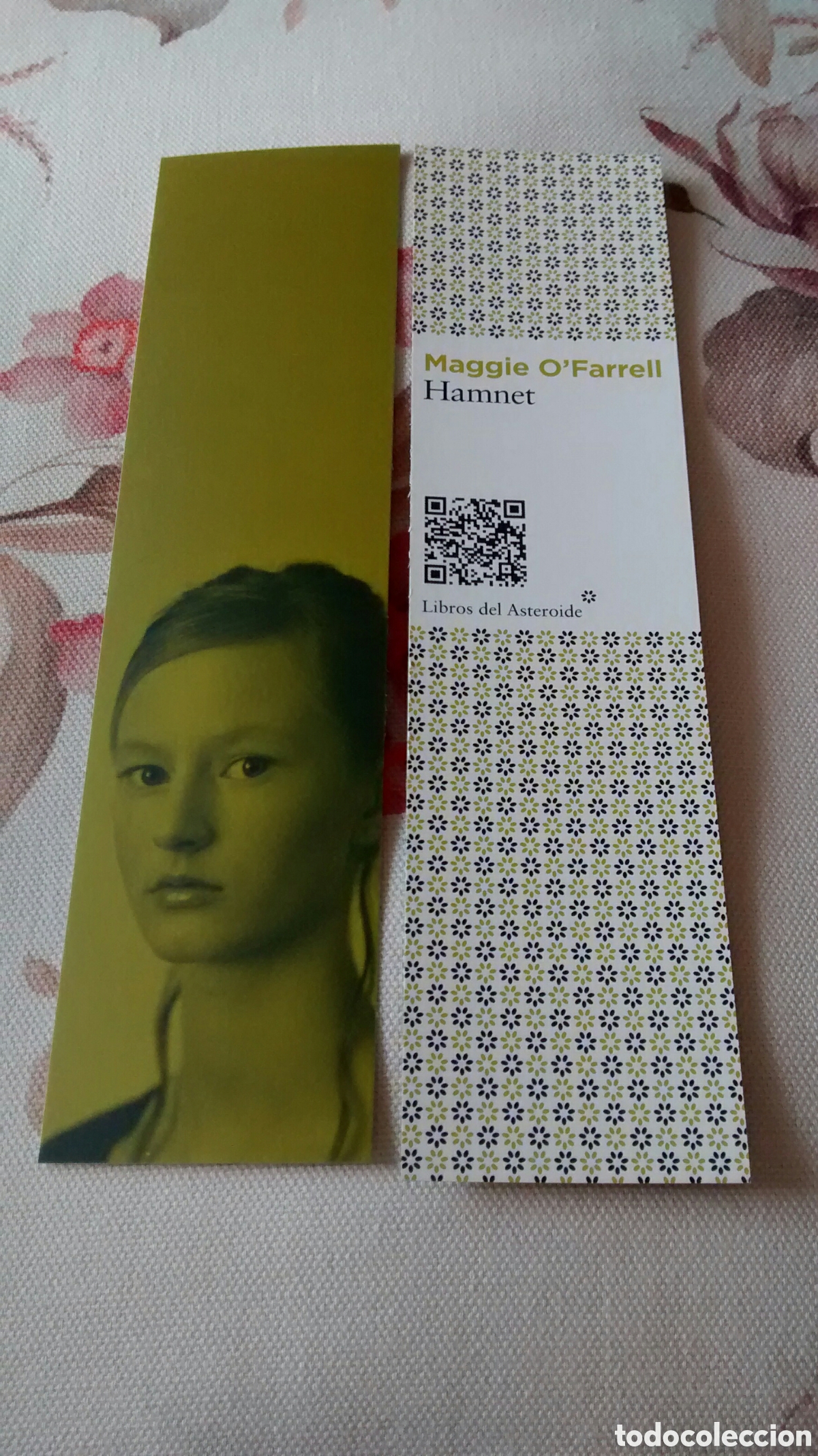 Coleccionismo marcap&aacute;ginas: MARCAPAGINAS HAMNET-MAGGIE O&acute;FARRELL-LIBROS DEL ASTEROIDE - Foto 1