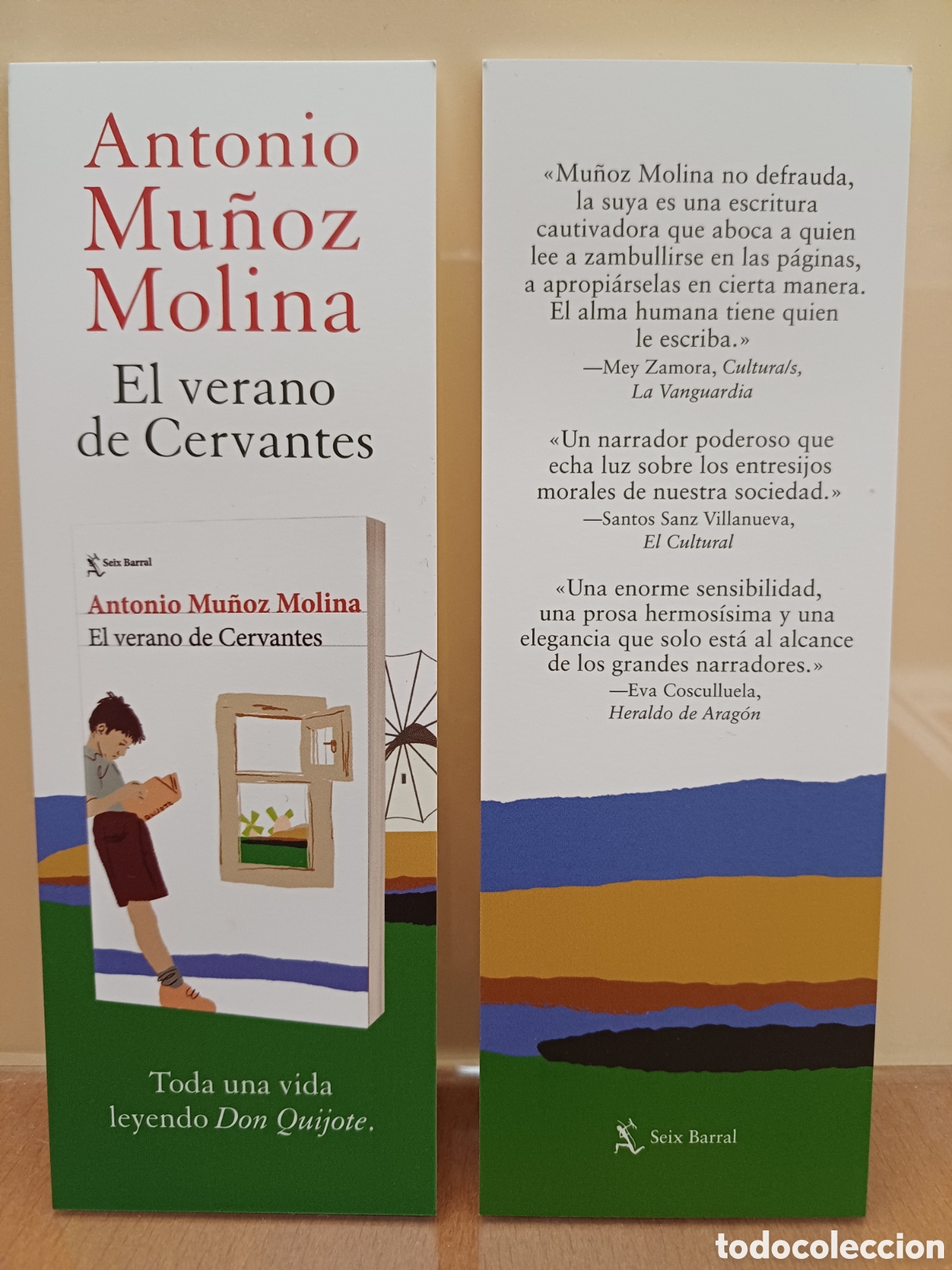 Coleccionismo marcap&aacute;ginas: Marcap&aacute;ginas El verano de Cervantes - Foto 1