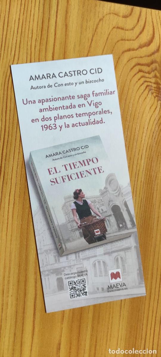 Coleccionismo marcap&aacute;ginas: MARCAPAGINAS - MAEVA - EL TIEMPO SUFICIENTE - Foto 2