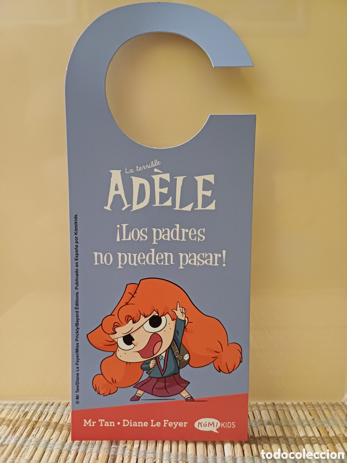 Coleccionismo marcap&aacute;ginas: Marcap&aacute;ginas Adele Los padres no pueden entrar - Foto 1