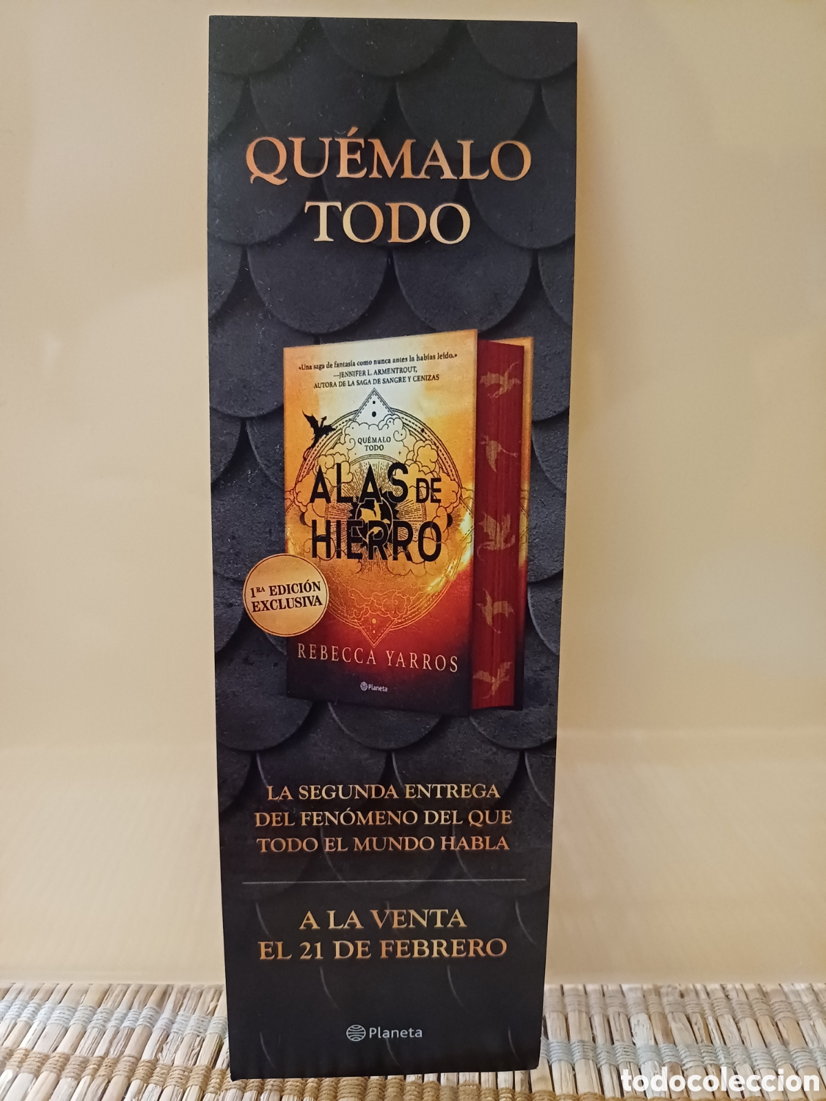 Coleccionismo marcap&aacute;ginas: Marcap&aacute;ginas Alas de Hierro - Foto 2