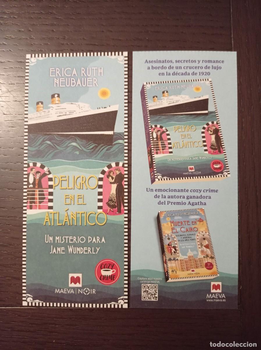 Coleccionismo Marcap&aacute;ginas: MARCAP&Aacute;GINAS. MAEVA. ERICA RUTH NEUBAUER. PELIGRO EN EL ATL&Aacute;NTICO