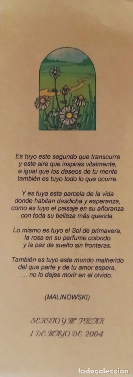 Coleccionismo marcap&aacute;ginas: MARCAP&Aacute;GINAS MALINOWSKI. - Foto 1