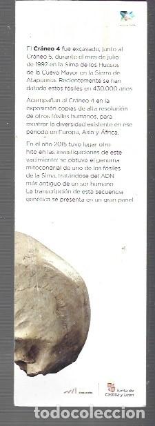 Coleccionismo marcap&aacute;ginas: MARCAP&Aacute;GINAS EDICI&Oacute;N DE EXPOSI&Oacute;N TEMPORAL CR&Aacute;NEO 4 - Foto 2