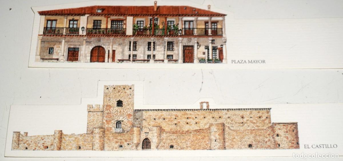 Coleccionismo marcap&aacute;ginas: 2 MARCAP&Aacute;GINAS DE PEDRAZA ( Segovia ) - Foto 2