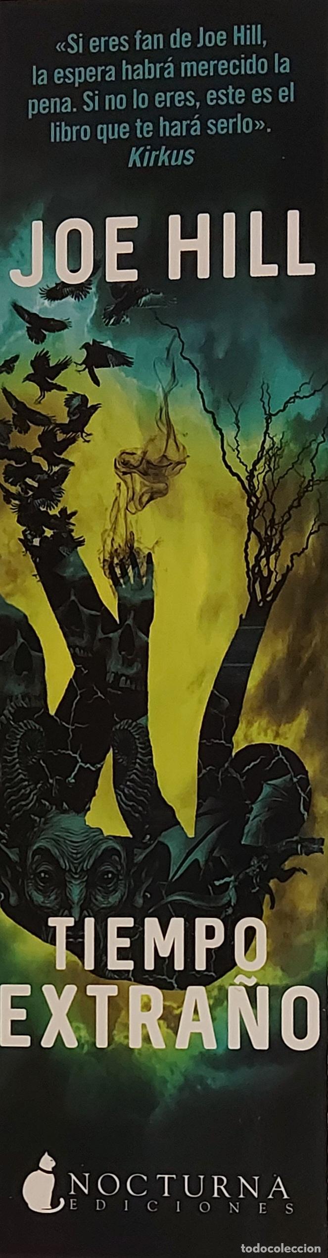 Coleccionismo Marcap&aacute;ginas: MARCAP&Aacute;GINAS - EDICIONES NOCTURNA - TIEMPO EXTRA&Ntilde;O - JOE HILL -