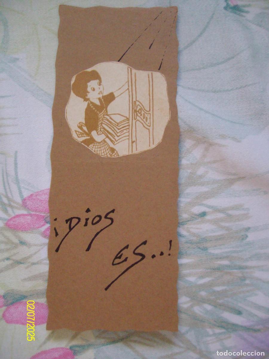 Coleccionismo marcap&aacute;ginas: MARCAPAGINAS DIOS ES ... - Foto 1