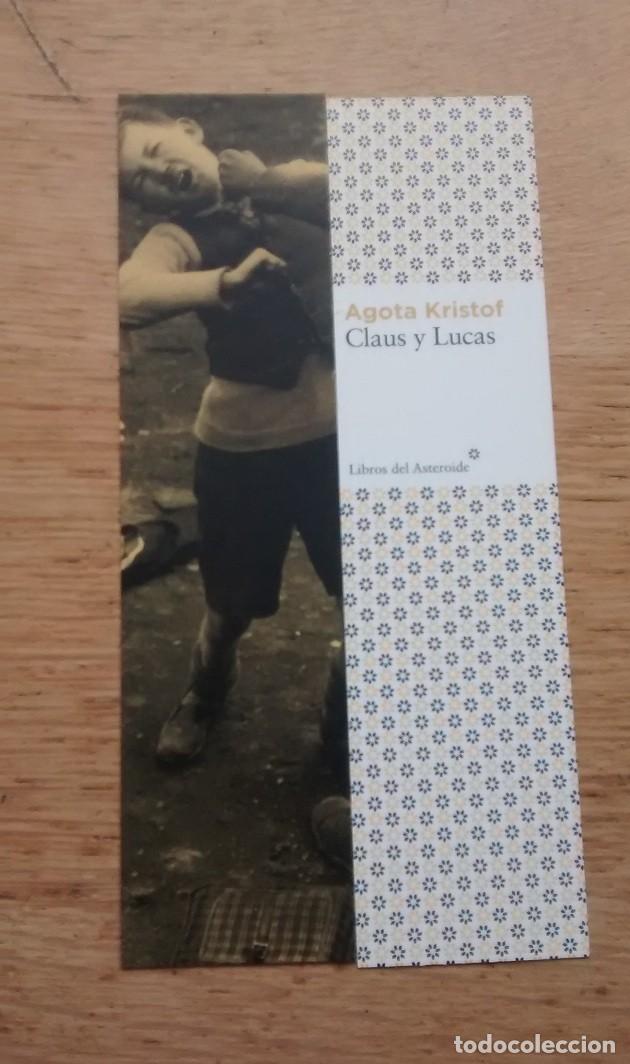 Coleccionismo marcap&aacute;ginas: marcap&aacute;ginas Claus Lucas, editorial Libros Asteroide - Foto 1
