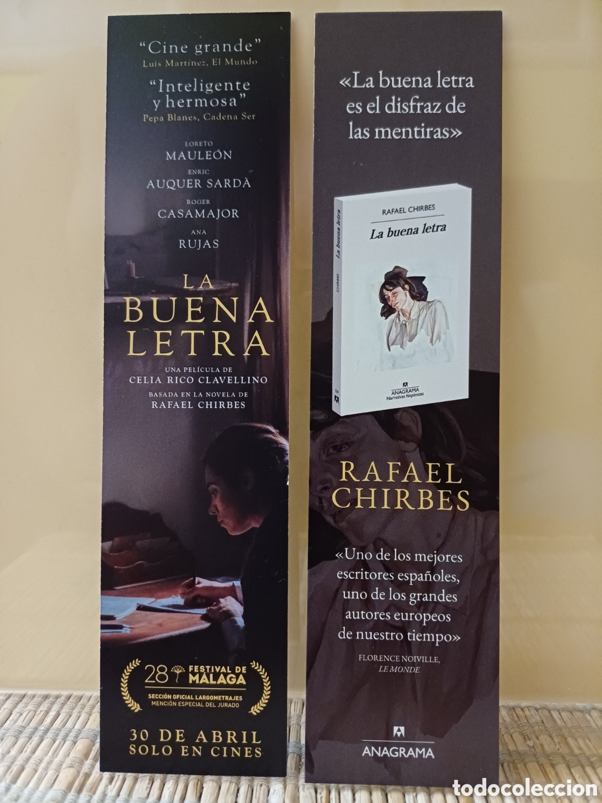 Coleccionismo marcap&aacute;ginas: Marcap&aacute;gina La buena letra - Foto 1