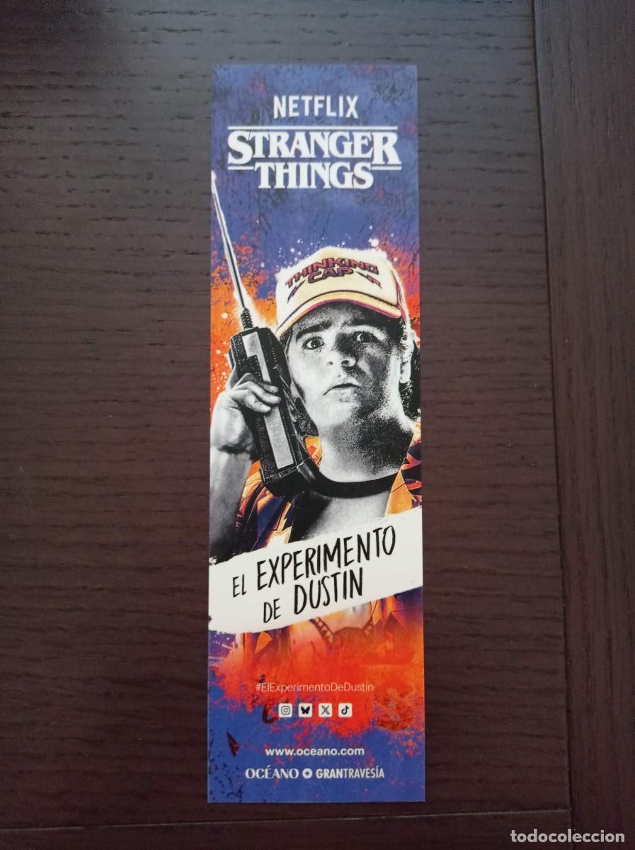 Coleccionismo marcap&aacute;ginas: MARCAP&Aacute;GINAS. OC&Eacute;ANO. GRAN TRAVES&Iacute;A. STRANGER THINGS. EL EXPERIMENTO DE DUSTIN