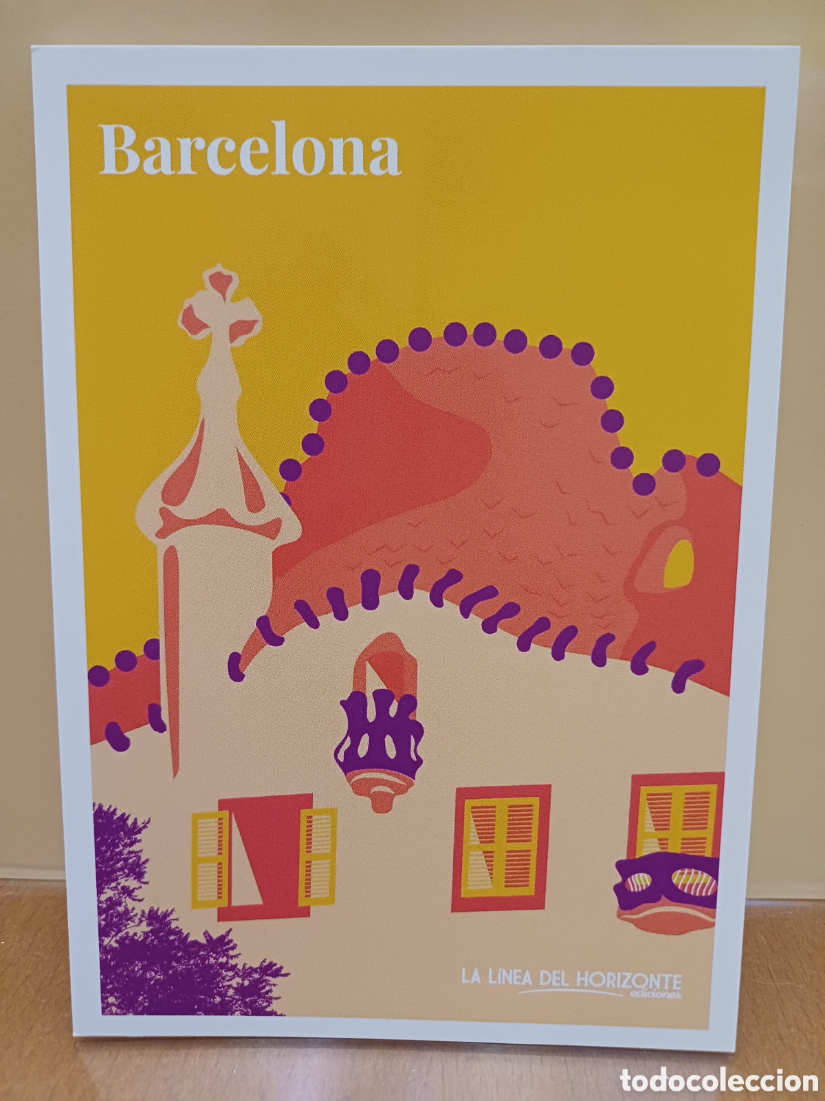 Coleccionismo marcap&aacute;ginas: Marcap&aacute;ginas Tarjeta postal Barcelona - Foto 1