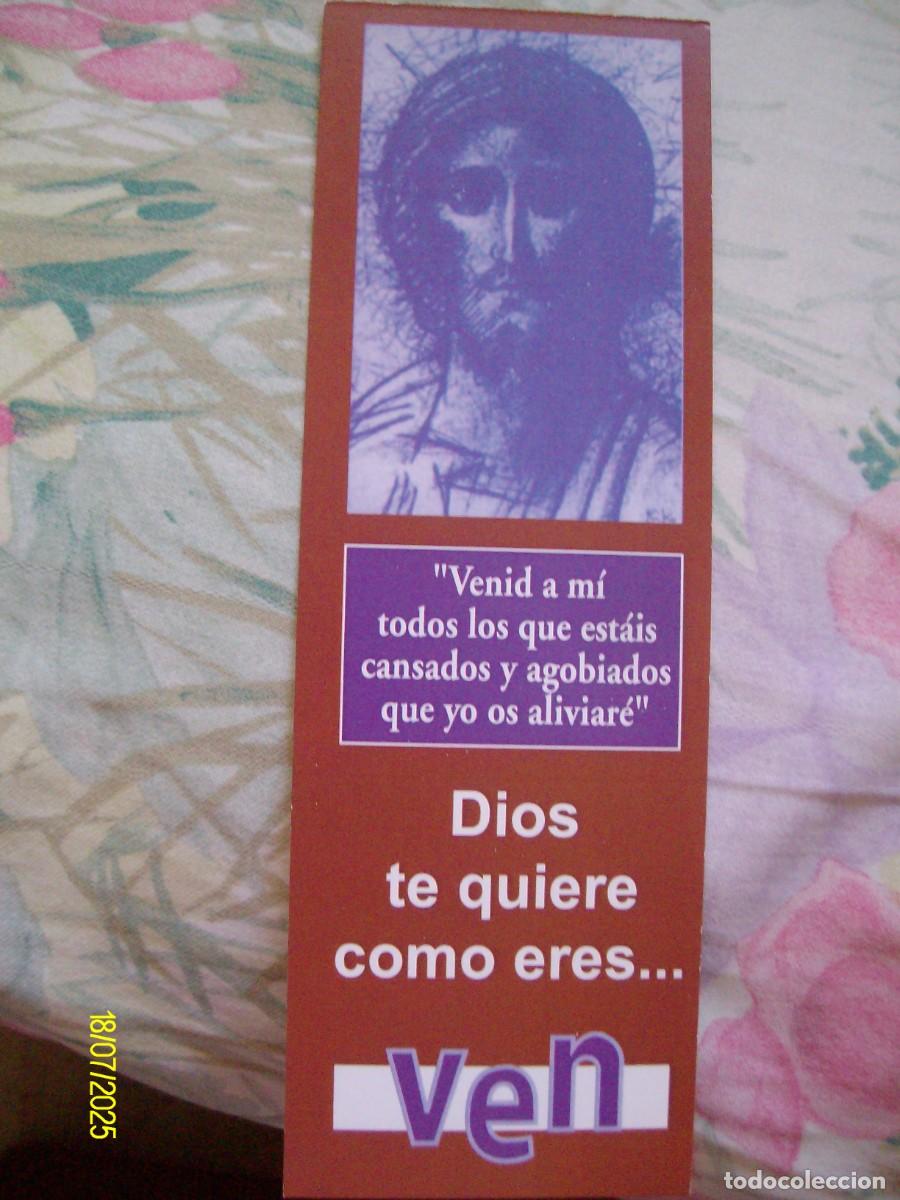 Coleccionismo marcap&aacute;ginas: MARCAPAGINAS DIOS TE QUIERE COMO ERES - Foto 1