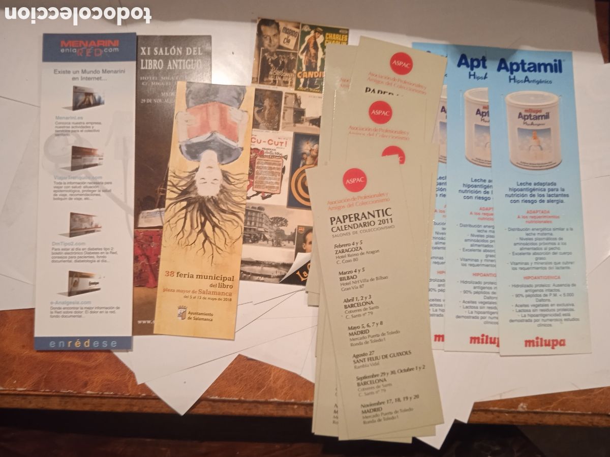 Coleccionismo marcap&aacute;ginas: LOTE 15 MARCAPAGINAS NUEVOS - Foto 1