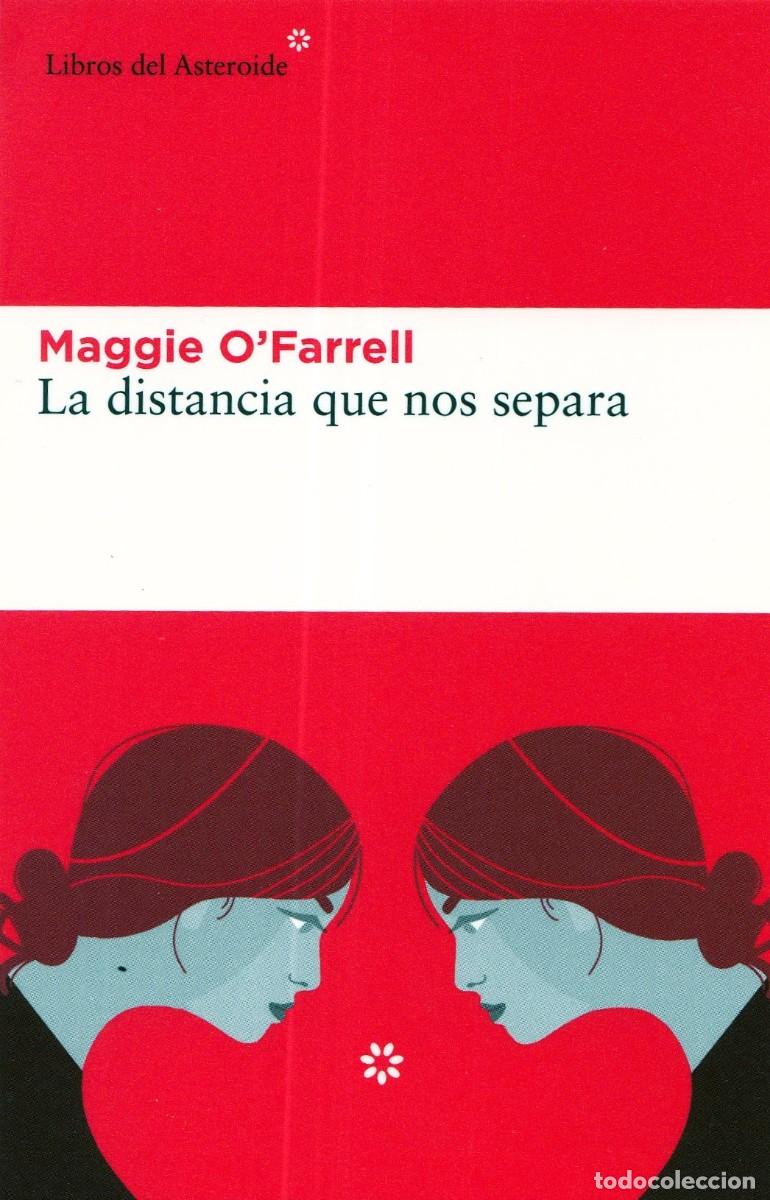 Coleccionismo marcap&aacute;ginas: Marcapaginas editorial Libros del Asteroide la distancia nos separa - Foto 1