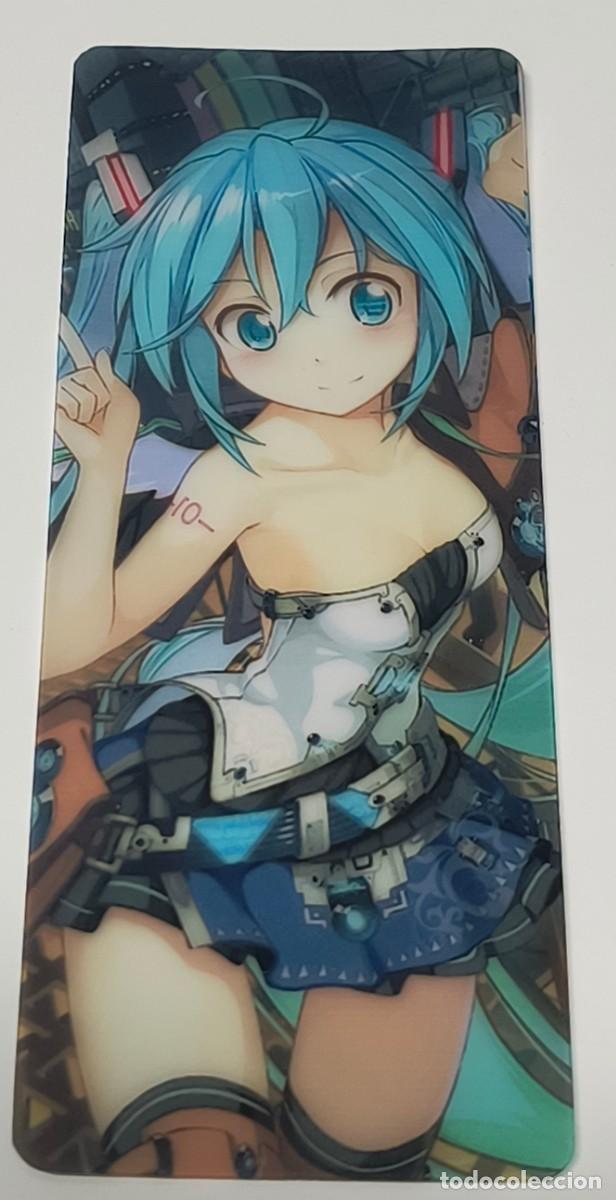 Coleccionismo marcap&aacute;ginas: MARCAP&Aacute;GINAS - CHICA ANIME CON MINIFALDA - Foto 2