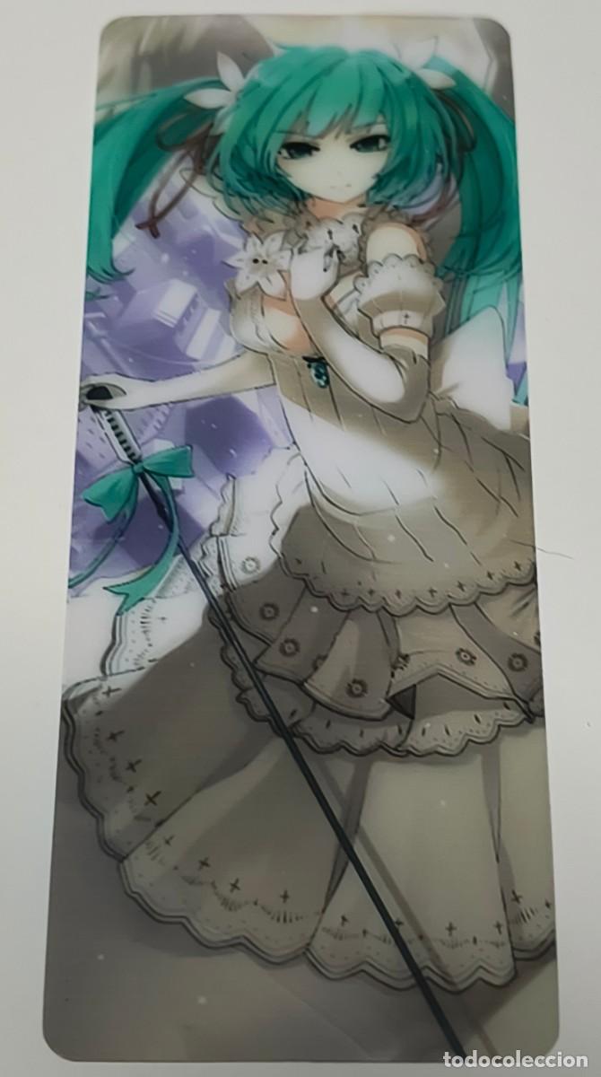Coleccionismo marcap&aacute;ginas: MARCAP&Aacute;GINAS - CHICA ANIME CON BAST&Oacute;N - Foto 1