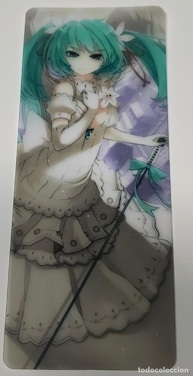 Coleccionismo marcap&aacute;ginas: MARCAP&Aacute;GINAS - CHICA ANIME CON BAST&Oacute;N - Foto 2
