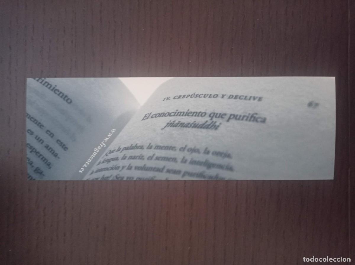 Coleccionismo marcap&aacute;ginas: MARCAP&Aacute;GINAS. FRAGMENTA - Foto 1