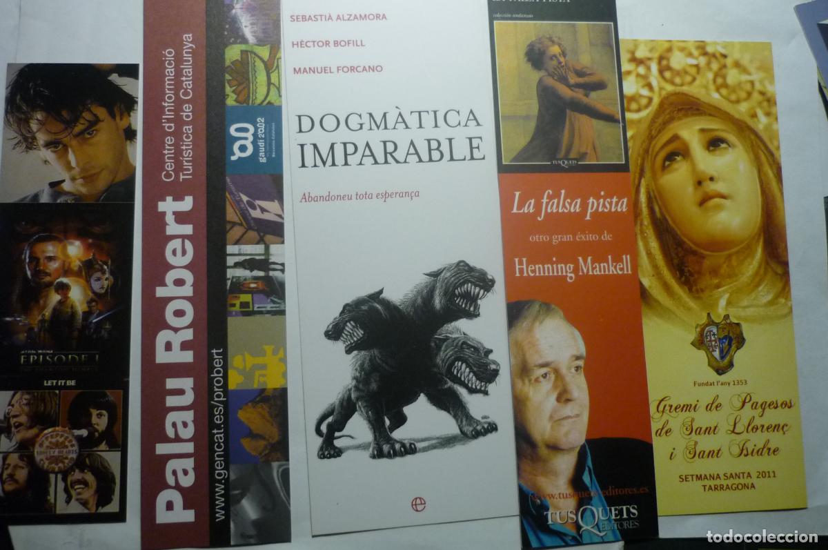 Coleccionismo marcap&aacute;ginas: lote marcapaginas variadas - Foto 1