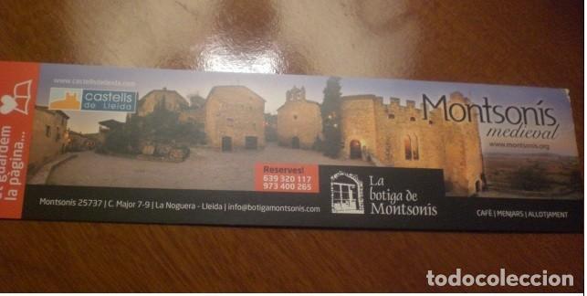 Coleccionismo marcap&aacute;ginas: marcap&aacute;ginas castillo Montson&iacute;s medieval - Foto 1