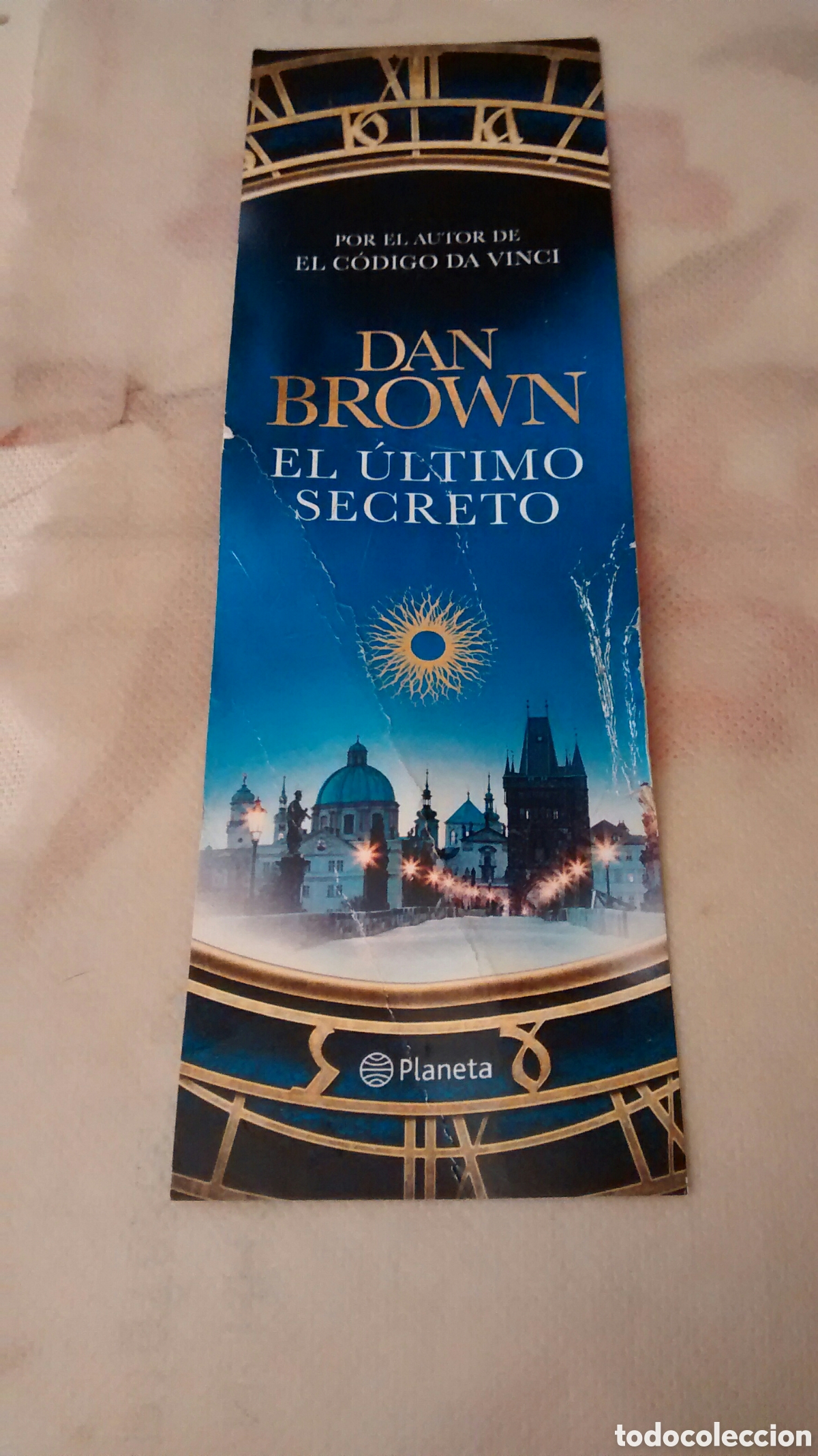 Coleccionismo marcap&aacute;ginas: MARCAPAGINAS EL ULTIMO SECRETO-DAN BROWN-PLANETA - Foto 1