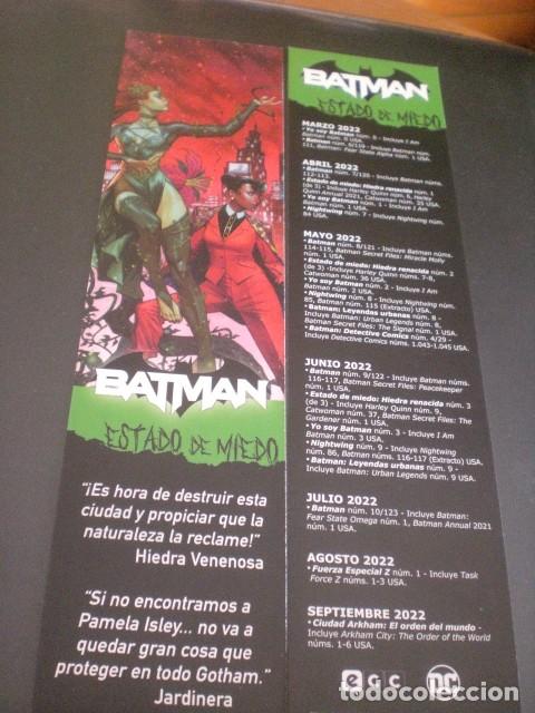Coleccionismo marcap&aacute;ginas: marcap&aacute;ginas c&oacute;mic Batman hiedra venenosa - Foto 1
