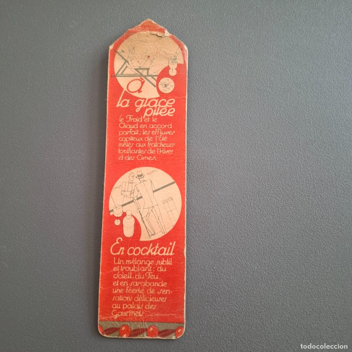 Coleccionismo marcap&aacute;ginas: Marca p&aacute;ginas Cherry Rocher - Francia - Foto 2