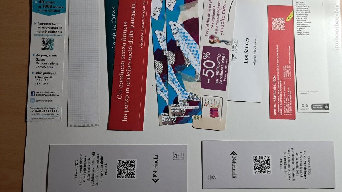 Coleccionismo marcap&aacute;ginas: MARCAP&Aacute;GINAS Lote de 30 unidades - Foto 3