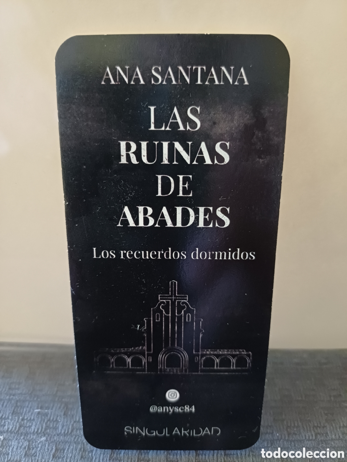 Coleccionismo marcap&aacute;ginas: Marcap&aacute;ginas Las Ruinas de Abades - Foto 1