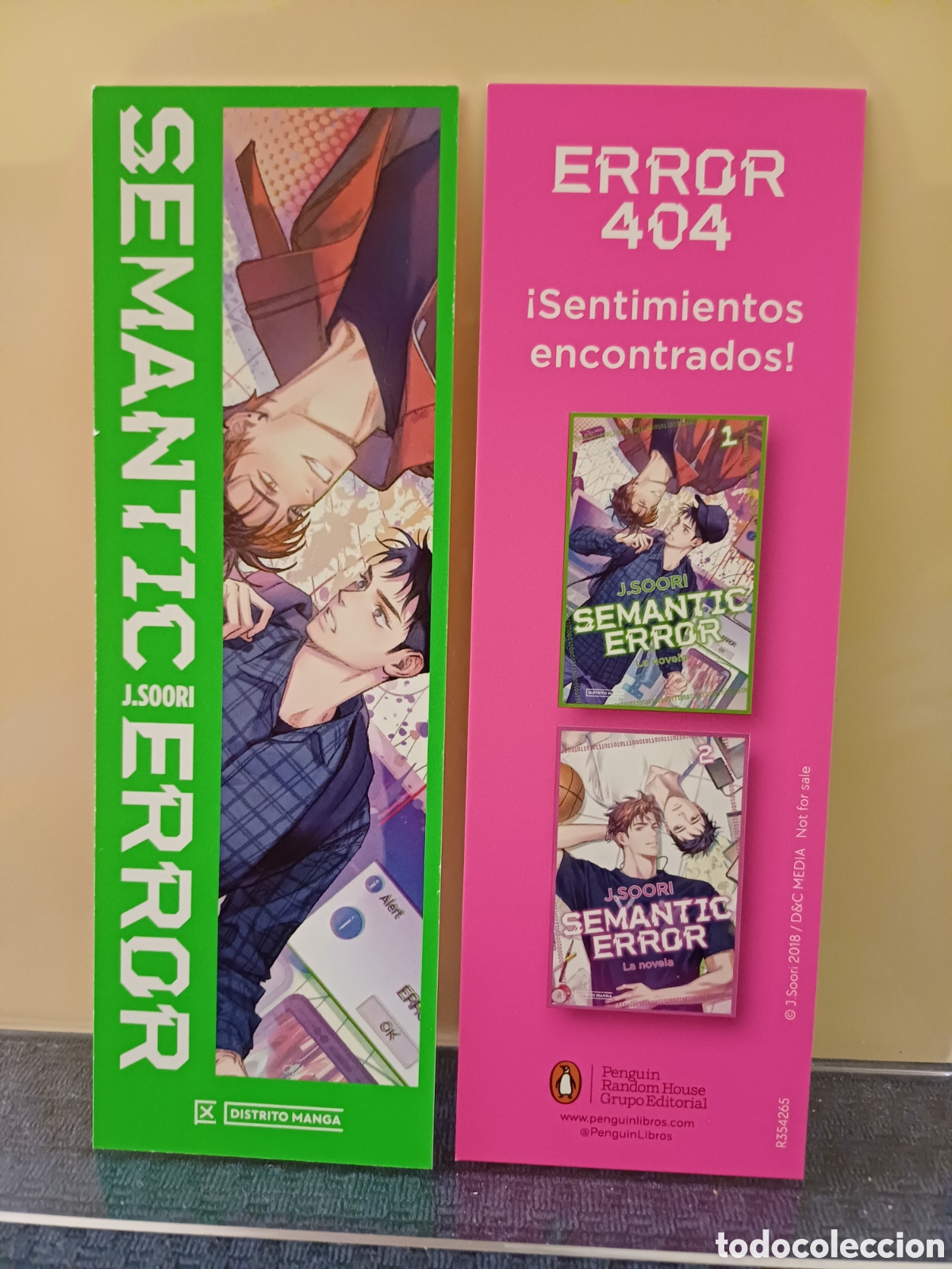 Coleccionismo marcap&aacute;ginas: Marcap&aacute;ginas Sentimientos Encontrados - Foto 1