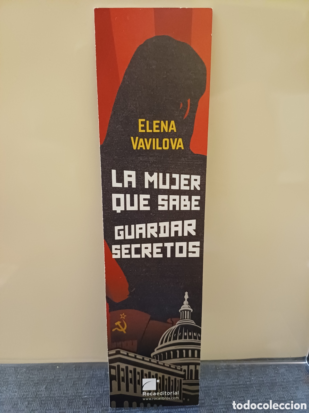 Coleccionismo marcap&aacute;ginas: Marcap&aacute;ginas La mujer que sabe guardar secretos - Foto 1