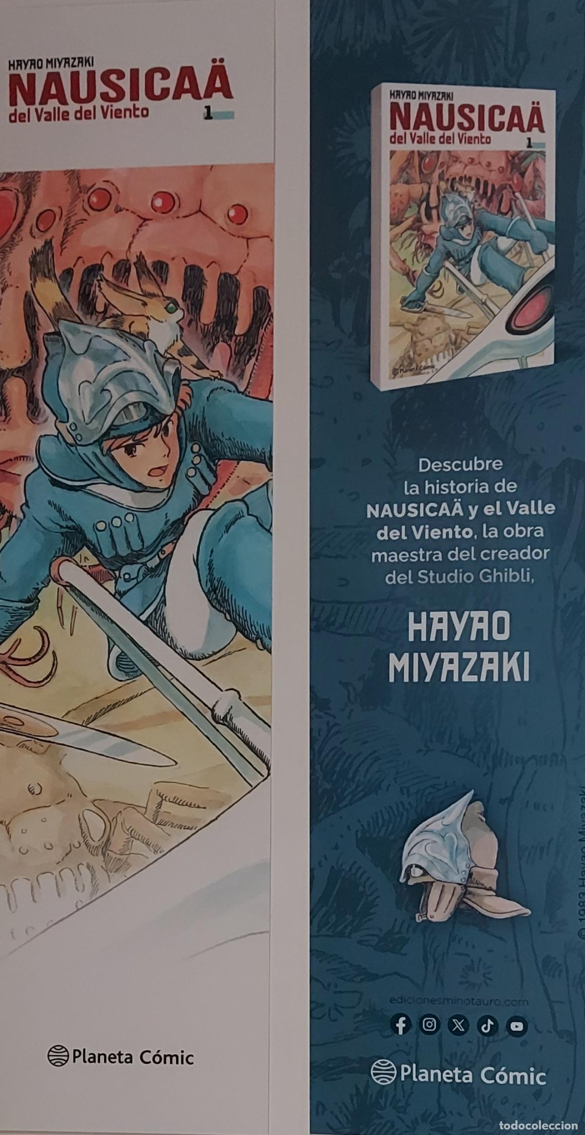 Coleccionismo marcap&aacute;ginas: MARCAPAGINAS - PLANETA COMIC - NAUSIACAA DEL VALLE DEL VIENTO - Foto 1