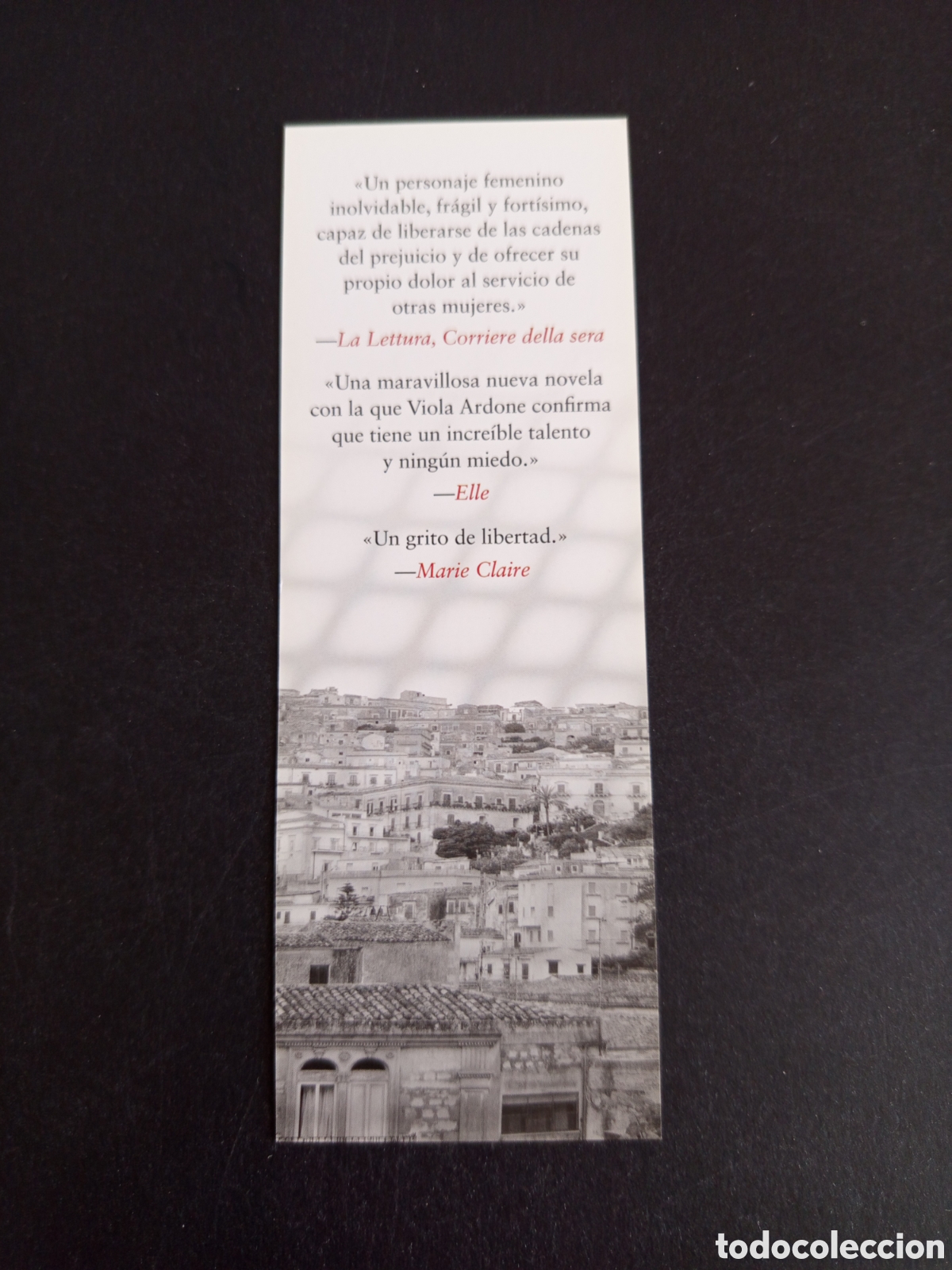 Coleccionismo marcap&aacute;ginas: Marcap&aacute;ginas. La decisi&oacute;n, Viola Ardone. Pedido m&iacute;nimo 3 &euro; - Foto 2