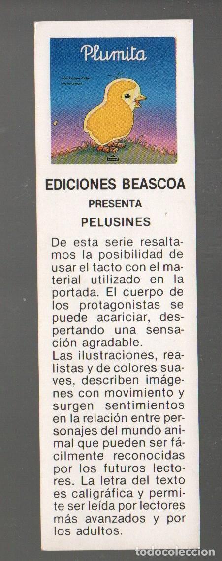 Coleccionismo marcap&aacute;ginas: ANTIGUO MARCAPAGINAS, PLUMITA - EDICIONES BEASCOA. - Foto 1