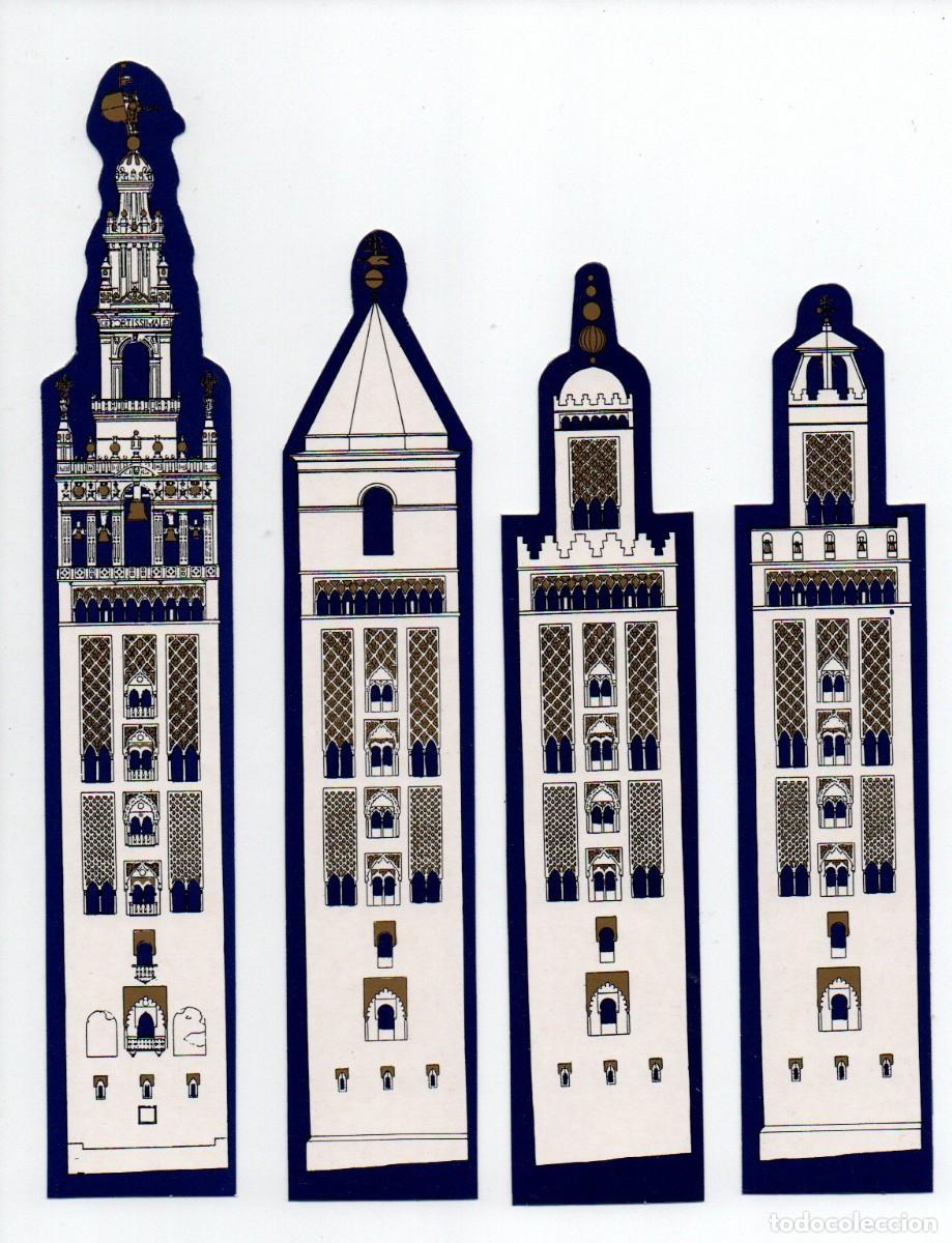 Coleccionismo marcap&aacute;ginas: 4 MARCAPAGINAS, CATEDRAL DE SEVILLA. - Foto 1